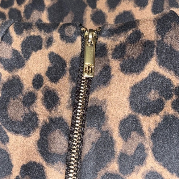 Size 14 Tommy Hilfiger Leopard Print Sleeveless Sheath Dress NWT - Picture 10 of 12